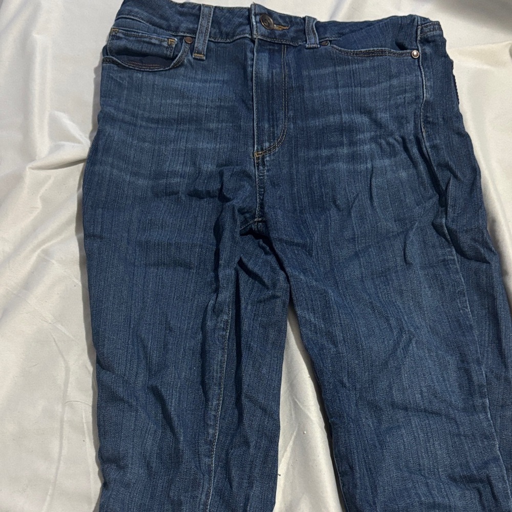 PAIGE Dark Blue Denim Jeans